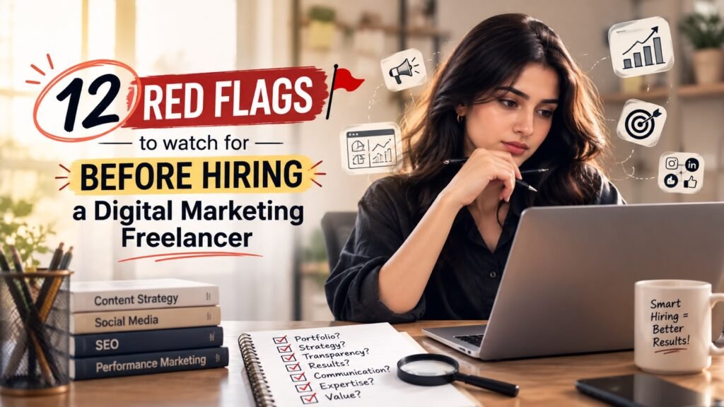 12 Red Flags to Avoid When Hiring a Digital Marketing Freelancer