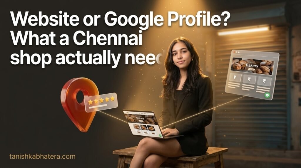 Small Business Website or Google Profile: What Does a Chennai Shop Actually Need?